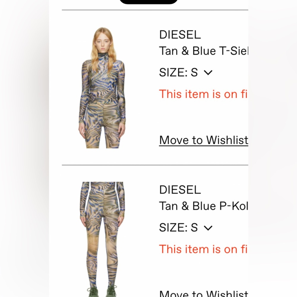Diesel matching set